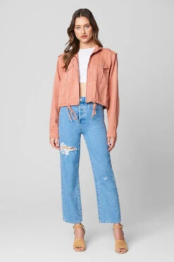 Blank NYC Dried Rose Jacket