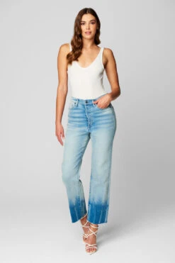 Blank NYC Smile And Wave Jean