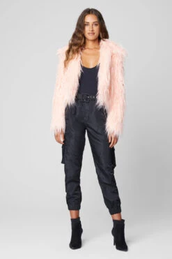 Blank NYC Pretty In Pink Jacket