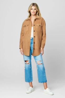 Blank NYC Lets Get Lost Shacket