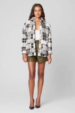 Blank NYC Brainstorm Shacket