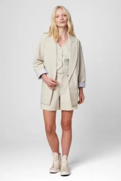 Blank NYC Bleached Sand Blazer