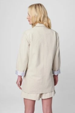 Blank NYC Bleached Sand Blazer -Blank NYC Shop 17bj6815 bleached sand 4