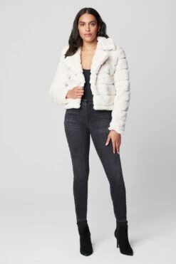 Blank NYC For A Rainy Day Faux Fur Jacket