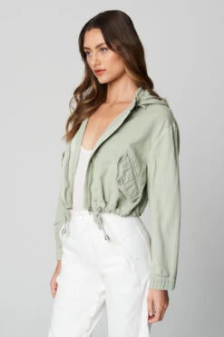 Blank NYC Smoke Green Shacket -Blank NYC Shop 41ky6333 smoke green 3