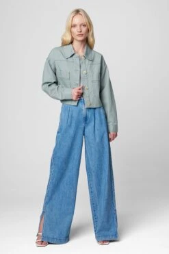 Blank NYC Aqua Foam Jacket