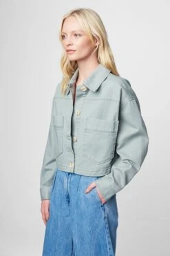 Blank NYC Aqua Foam Jacket -Blank NYC Shop 43ky6814 aqua foam 3