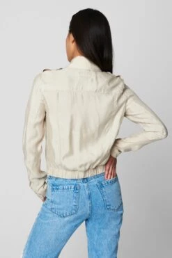 Blank NYC White Sand Jacket 8 Blank NYC White Sand Jacket -Blank NYC Shop 56z 5880 white sand 4