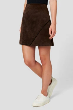 Blank NYC Chocolate Souffle Skirt -Blank NYC Shop 73k 0530 chocolate souffle 3