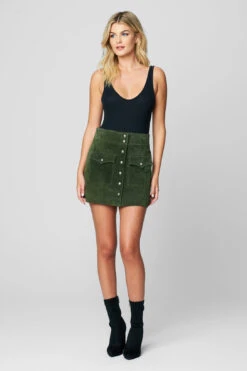 Blank NYC Crocodile Tears Skirt