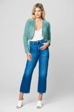 Blank NYC Turquoise Bolero Jacket