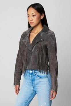 Blank NYC High Altitude Fringe Moto Jacket -Blank NYC Shop 73k 5946 high altitude 3