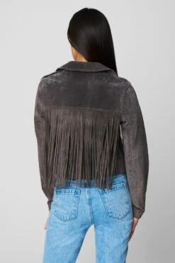 Blank NYC High Altitude Fringe Moto Jacket -Blank NYC Shop 73k 5946 high altitude 4