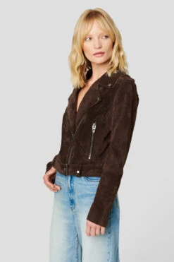 Blank NYC Chocolate Souffle Jacket -Blank NYC Shop 73k 9269 chocolate souffle 3