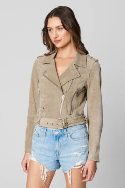 Blank NYC Sand Stoner Moto Jacket -Blank NYC Shop 73k 9269 sand stoner 4