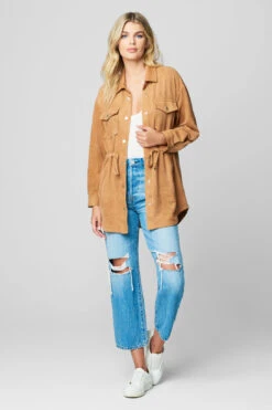 Blank NYC Rusty Rivets Shirt