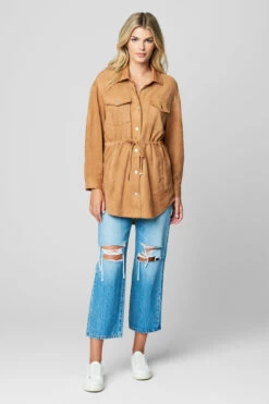 Blank NYC Rusty Rivets Shirt 11 Blank NYC Rusty Rivets Shirt -Blank NYC Shop 76x 6300 rusty rivers 5