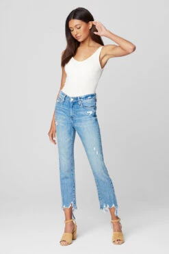 Blank NYC The Madison Crop In Double Agent