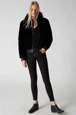 Blank NYC Black Noise Jacket