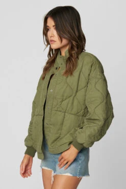 Blank NYC Burnt Sage Jacket -Blank NYC Shop burnt sage 3