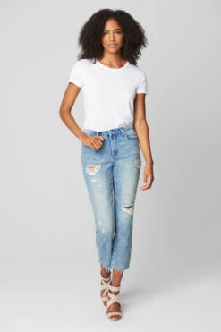 Blank NYC Love Letter Madison Crop Jean