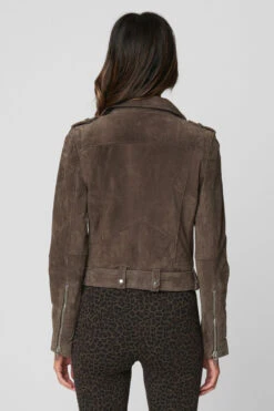 Blank NYC Shadow Grey Moto Jacket -Blank NYC Shop shadow grey 4