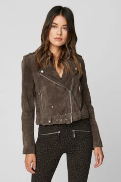 Blank NYC Shadow Grey Moto Jacket -Blank NYC Shop shadow grey 5