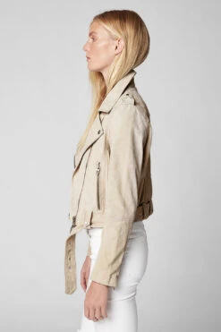 Blank NYC White Sand Moto Jacket -Blank NYC Shop white sand 3 c918ef9e 98a5 42c1 8293 5c28ce8d8b4e